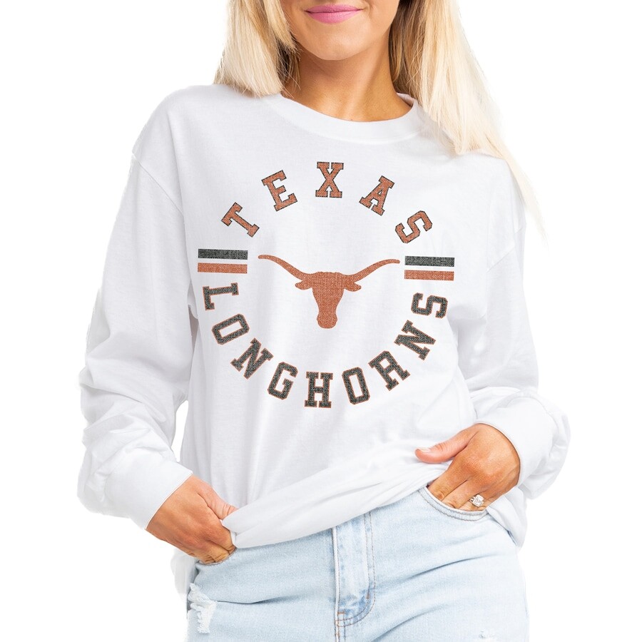 

Футболка с длинным рукавом Gameday Couture Texas Longhorns, белый