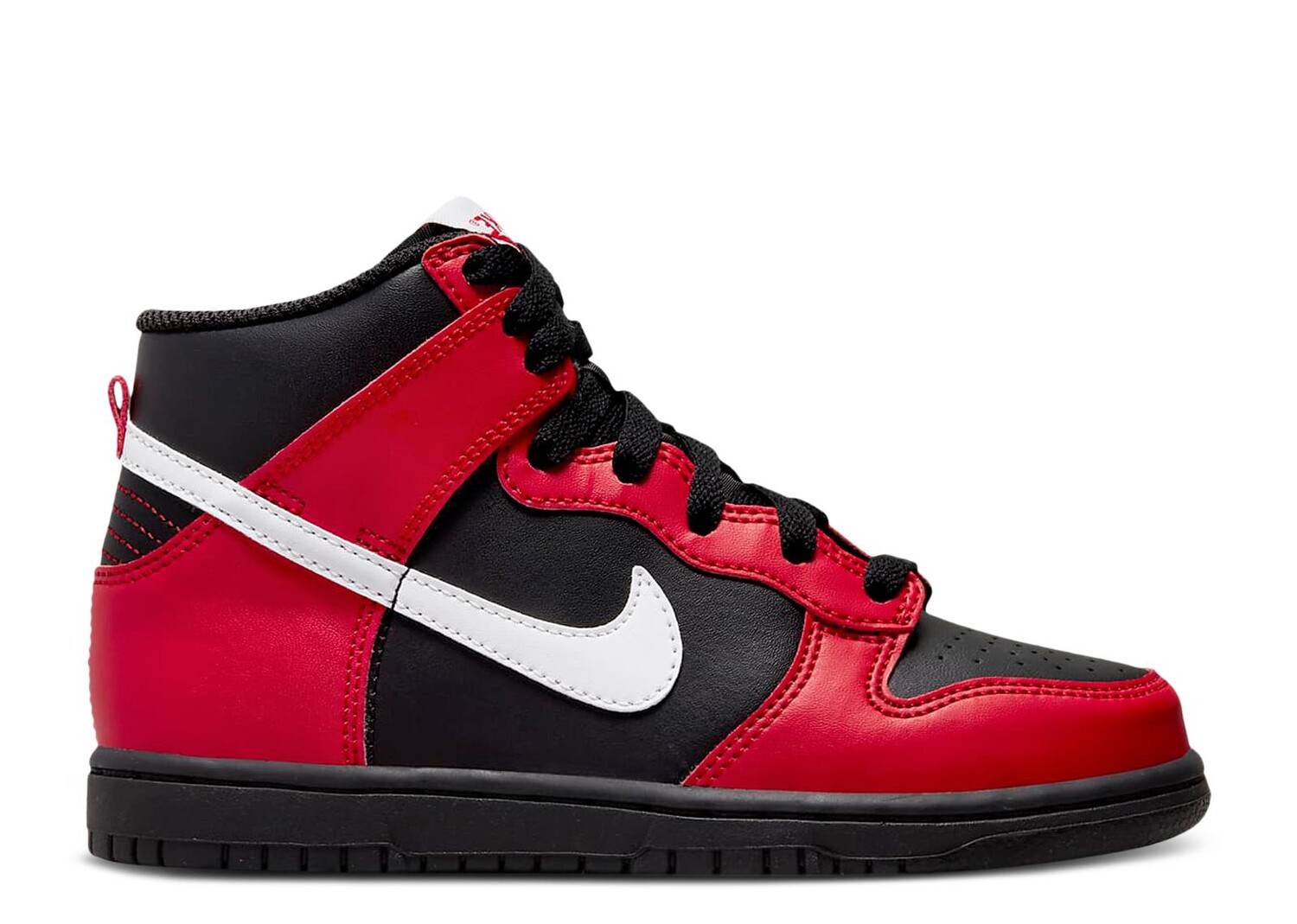 

Кроссовки Nike Dunk High Ps 'Black University Red', красный