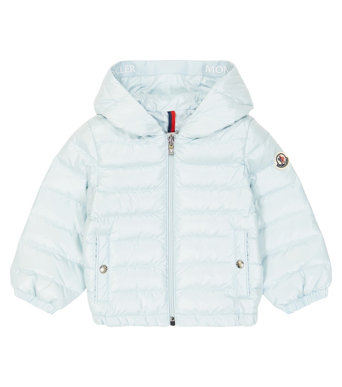 Пуховик baby sesen Moncler Enfant, синий