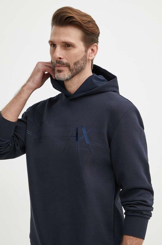 

Толстовка Armani Exchange, темно-синий