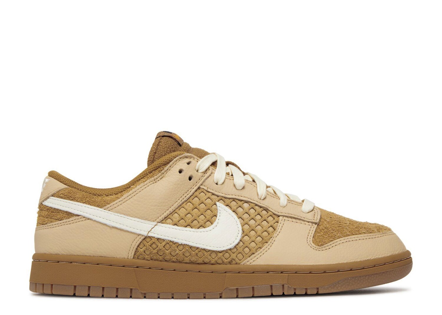 

Кроссовки Nike Dunk Low 'Waffle', коричневый