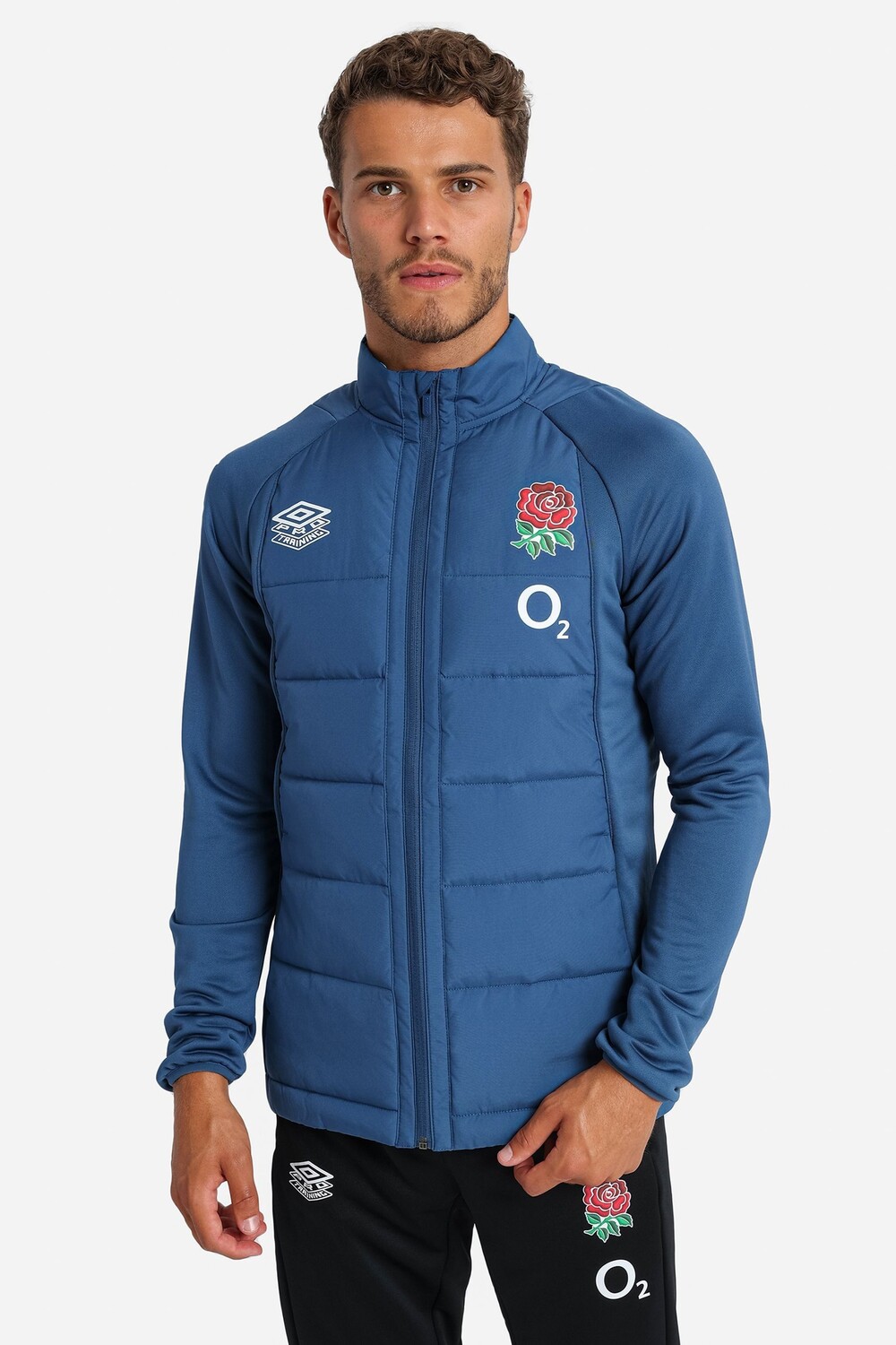 

Синяя куртка England Rugby O2 Umbro, синий