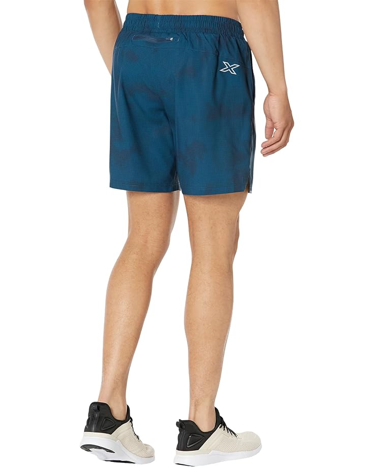 Шорты 2XU Aero 7 Run Shorts, цвет Halftone Camo/Silver Reflective