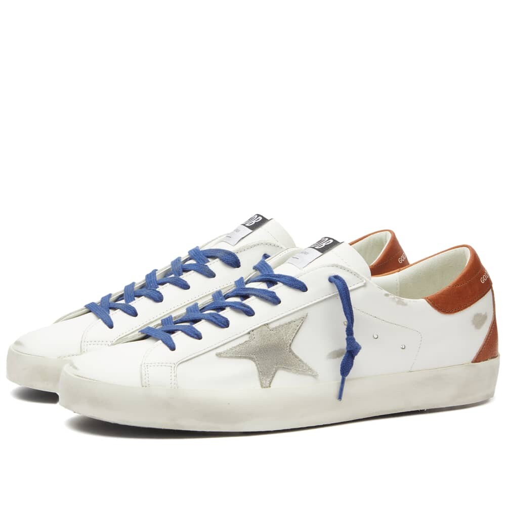 

Кожаные кроссовки Golden Goose Super-Star, мультиколор
