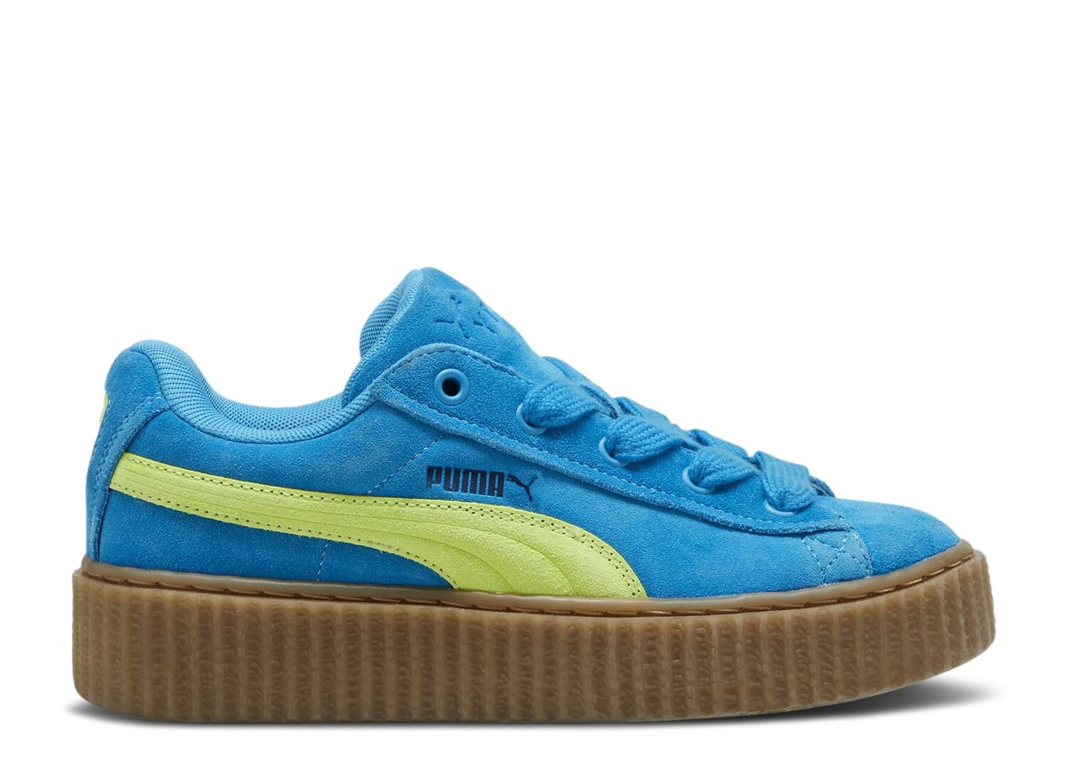 

Кроссовки Puma Fenty X Creeper Phatty Big Kid 'Speed Blue Lime', синий