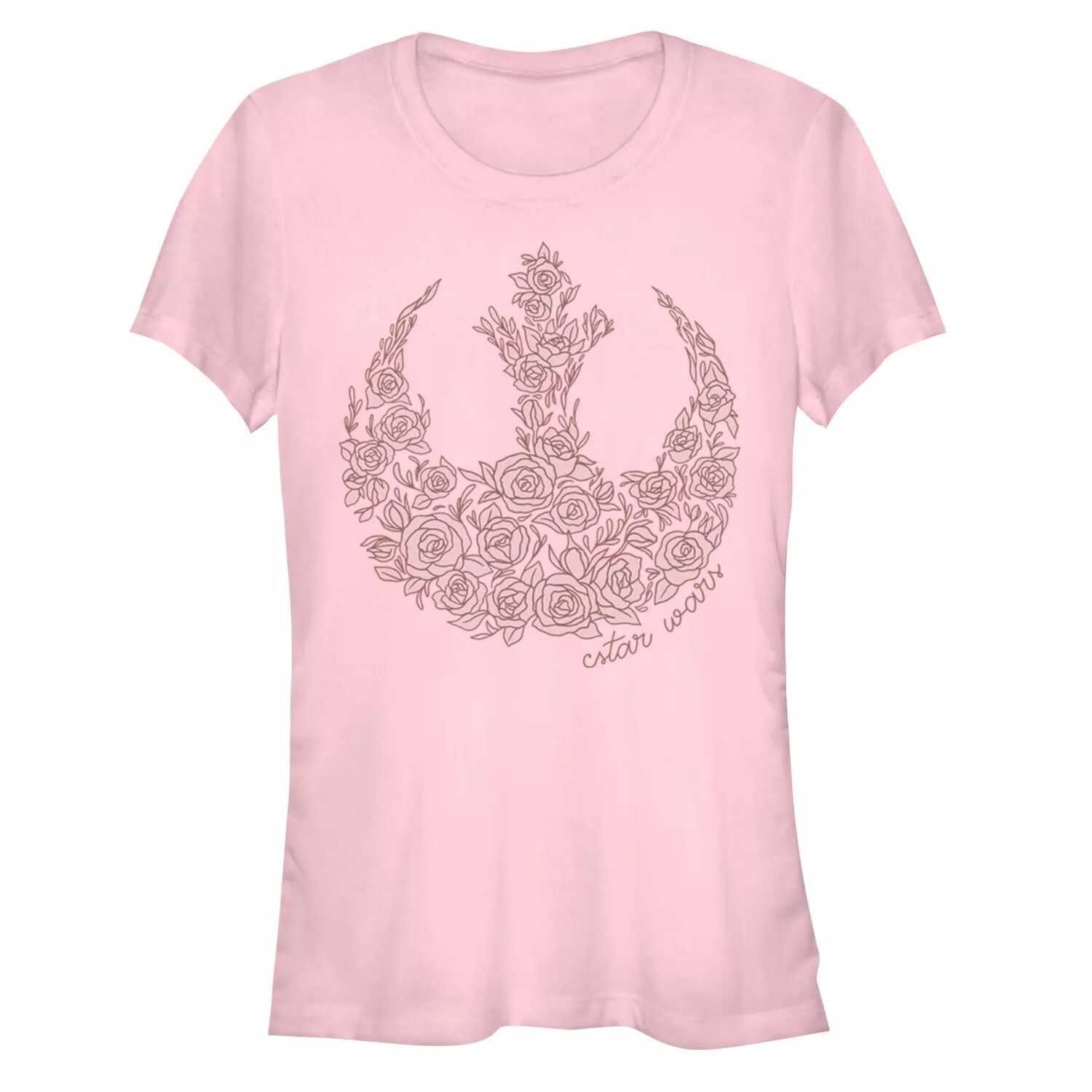 

Детская облегающая футболка с эмблемой Rose Rebel Star Wars Licensed Character