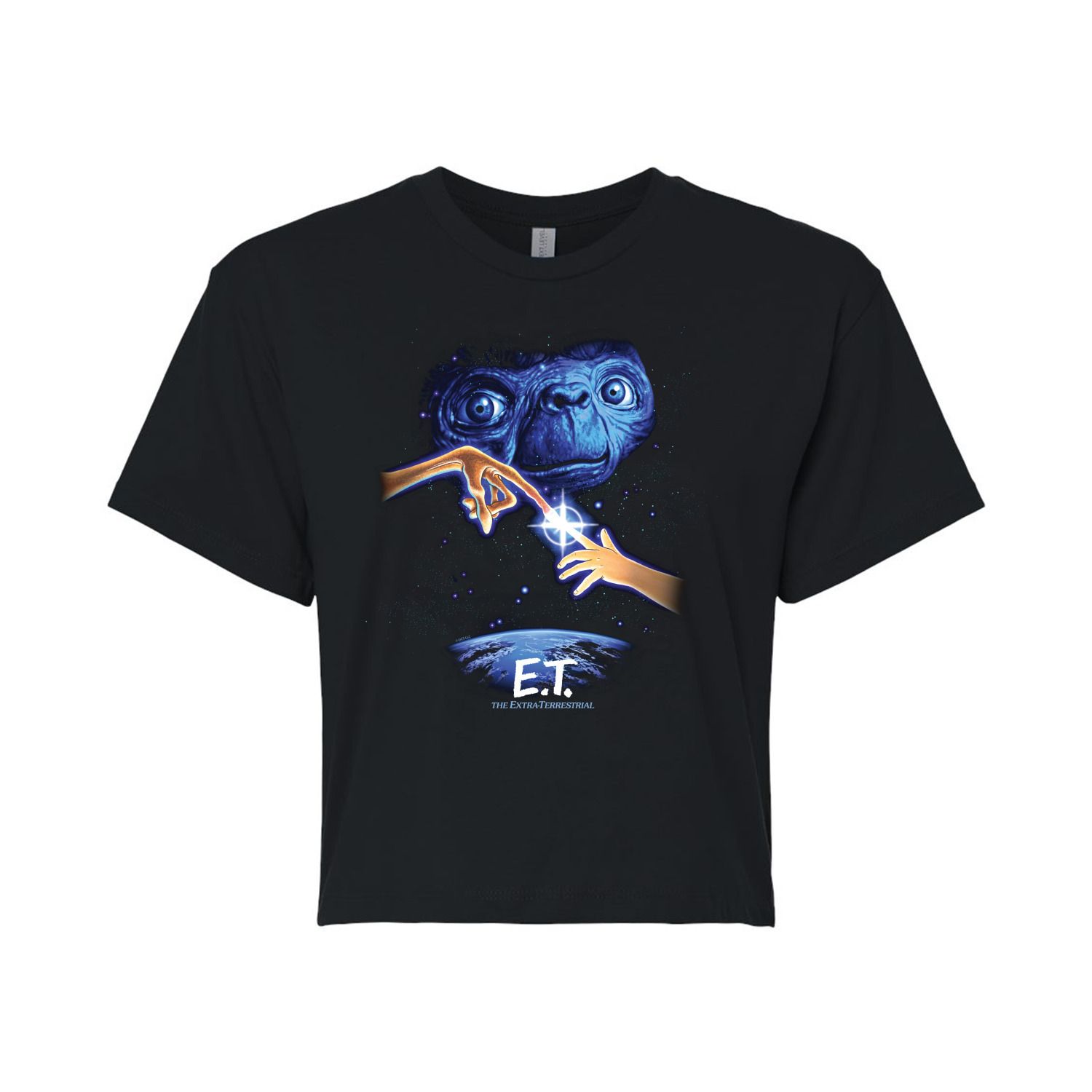 Юниоры E.T. Укороченная футболка с рисунком Earth Licensed Character юниоры e t укороченная футболка с рисунком shine together licensed character белый