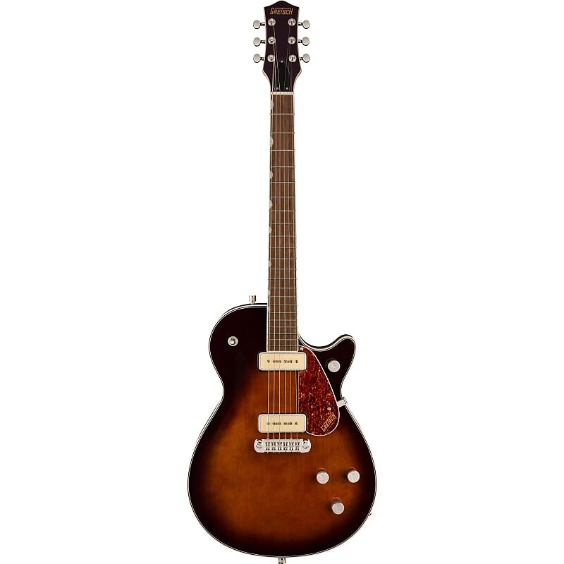 

Электрогитара Gretsch G5210-P90 Electromatic Jet Two 90 Wraparound Guitar, Single Barrel Burst