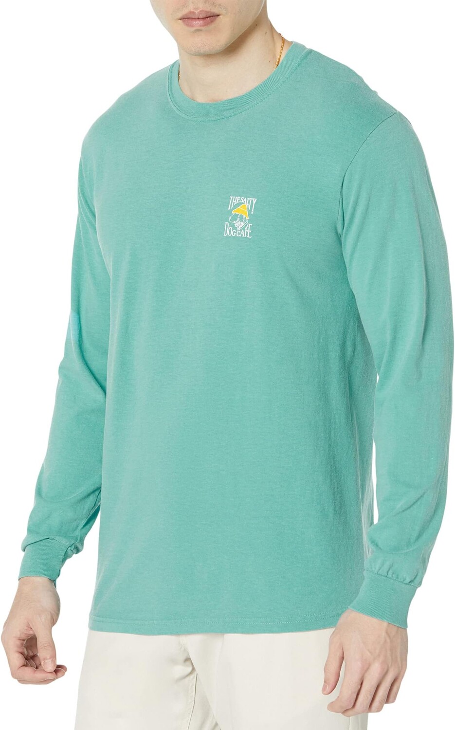 

Футболка с длинным рукавом Comfort Colors Salty Dog, цвет Seafoam