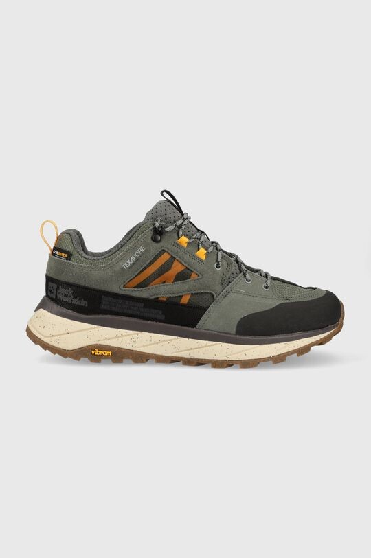 

Полуботинки Terraquest Texapore Jack Wolfskin, зеленый