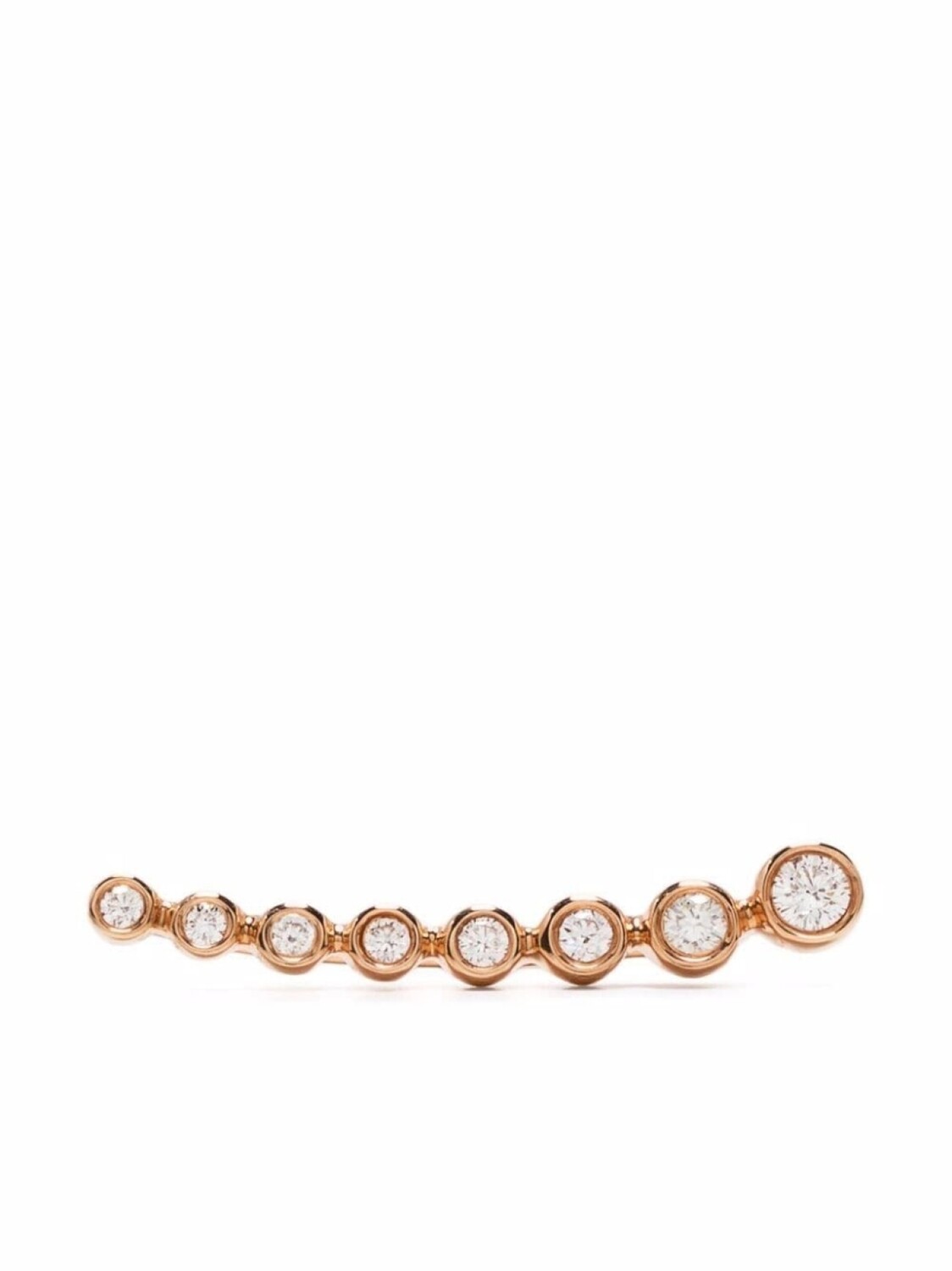 

Серьги Cascade из розового золота с бриллиантами Djula, розовый