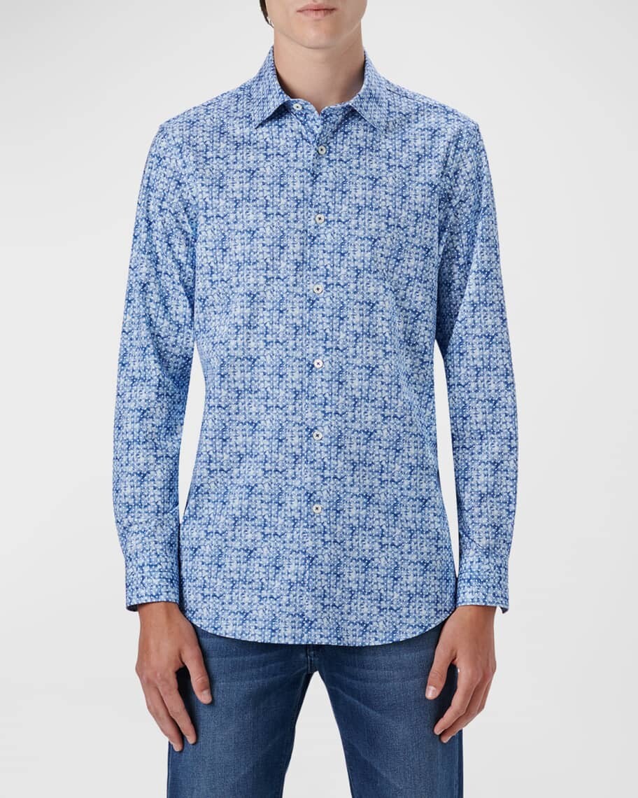 

Мужская спортивная рубашка Ooohcotton 8-Way Stretch Bugatchi