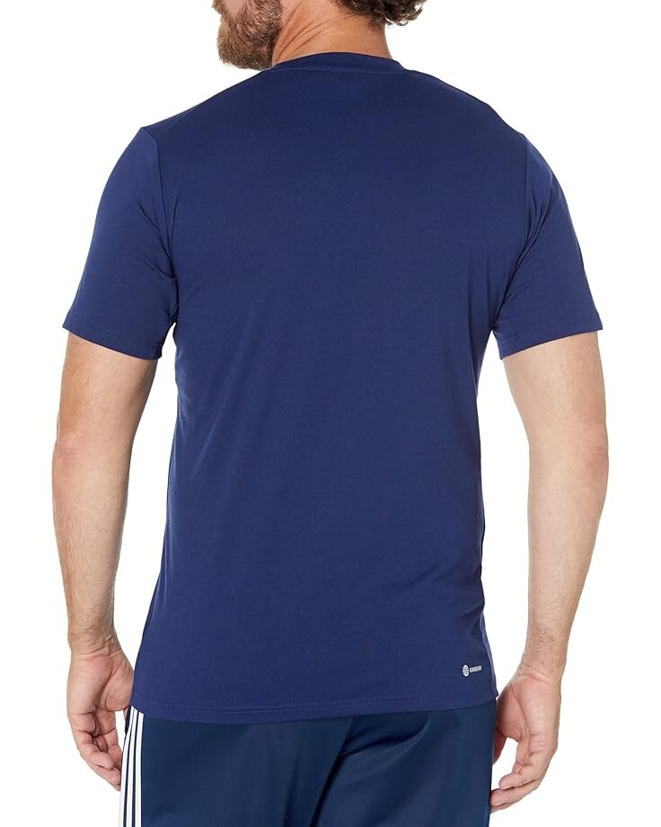 

Футболка Adidas Training Essentials+ Big Logo Tee, темно-синий