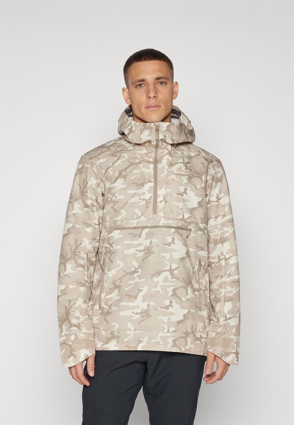 

Куртка Hardshell FEMUND ANORAK Norrøna, цвет beige