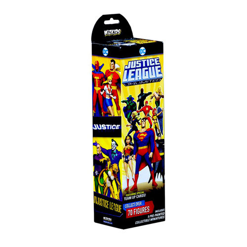 Фигурки Dc Heroclix: Justice League Unlimited Booster Pack WizKids фигурка макс стропальщик shadowrun heroclix набор игра wizkids