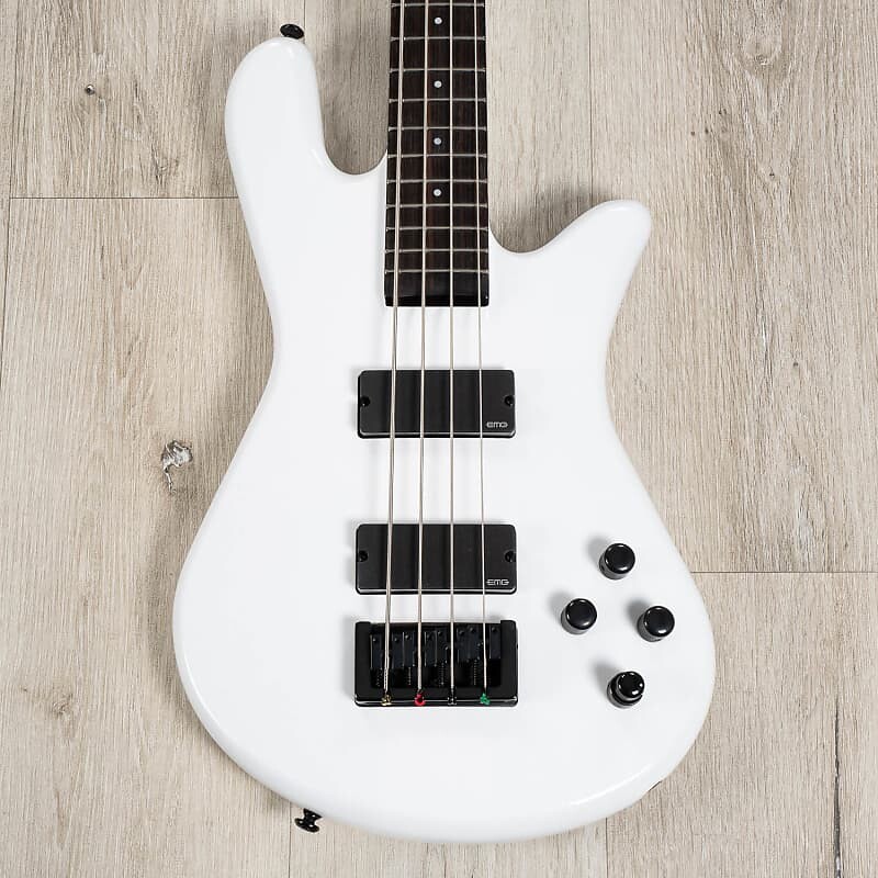 

Басс гитара Spector NS Ethos 4 HP Bass, Ebony Fretboard, White Sparkle Gloss