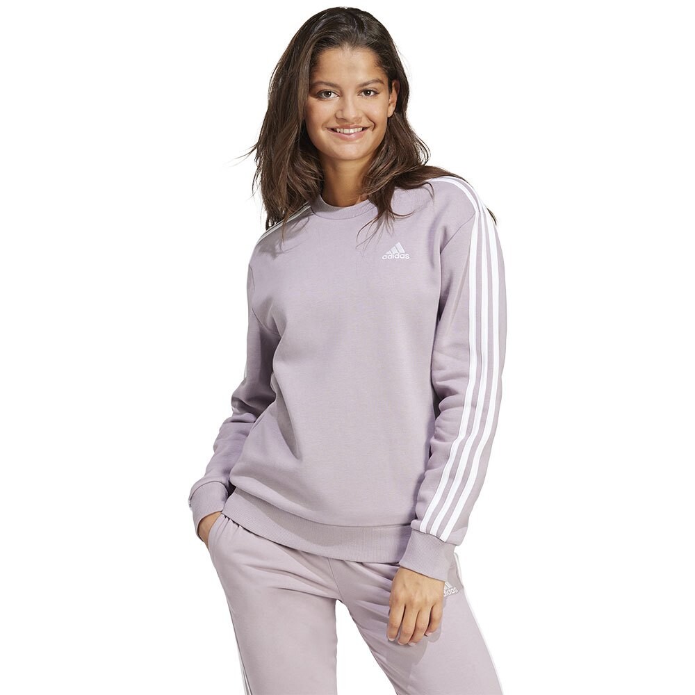 

Толстовка adidas 3 Stripes Fl, фиолетовый