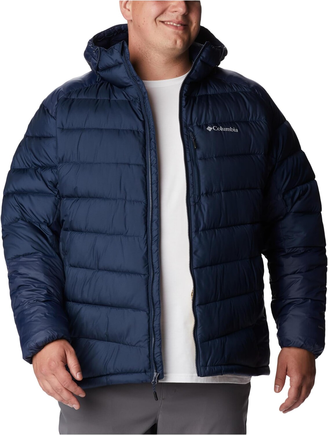 

Куртка с капюшоном Big & Tall Labyrinth Loop Columbia, цвет Collegiate Navy