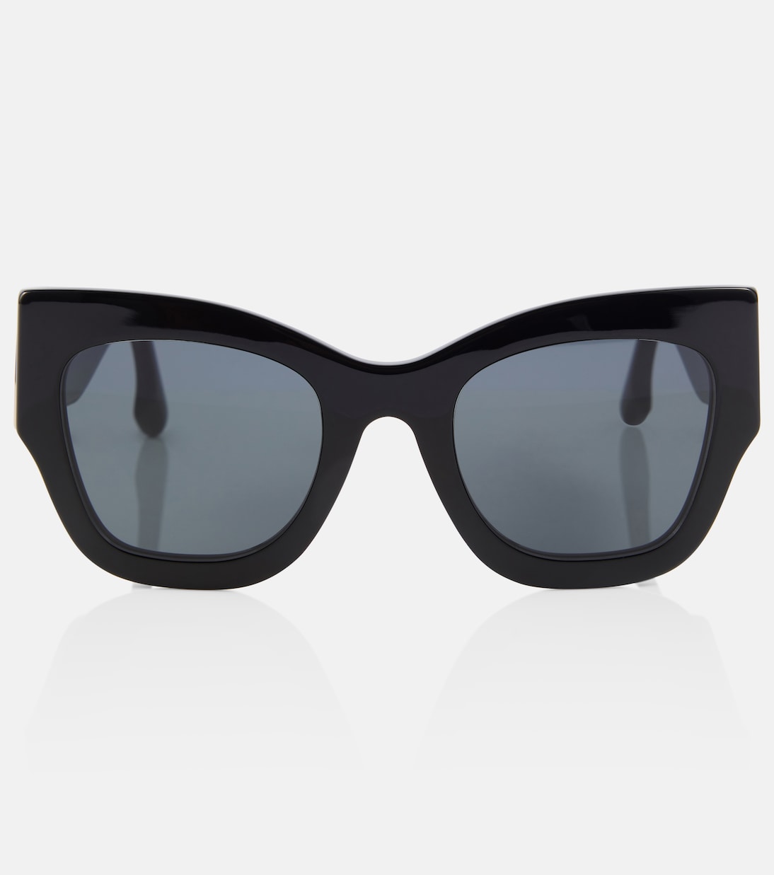 Солнцезащитные очки «кошачий глаз» в форме бабочки Victoria Beckham, черный очки кошачий глаз vb602s victoria beckham