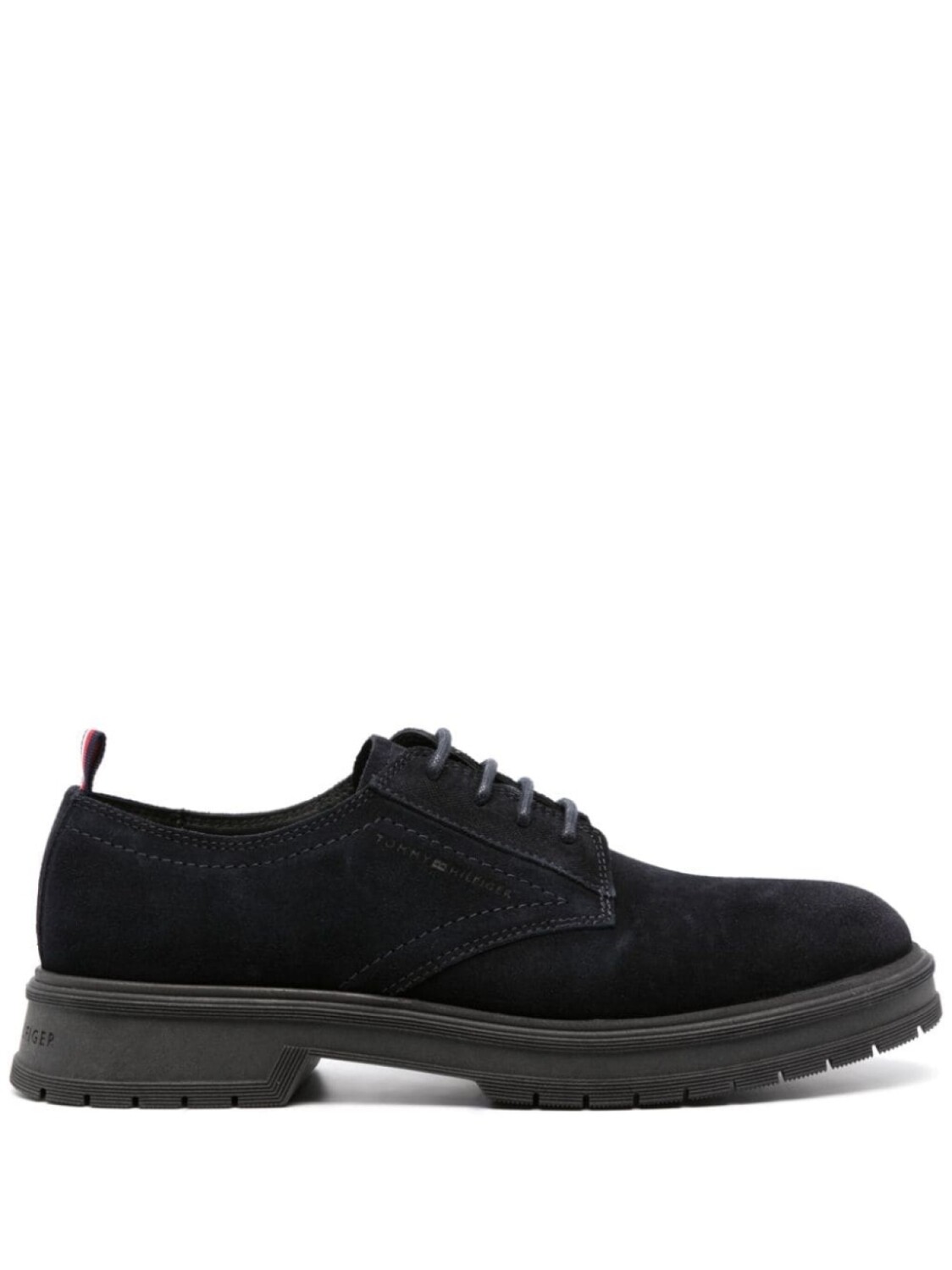 

Tommy Hilfiger Core lace-up suede brogues, синий