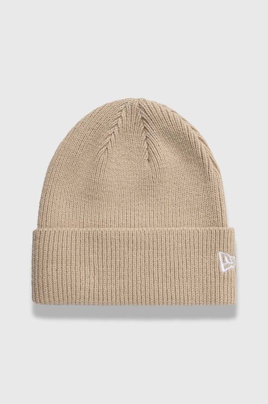 

Шапка из смесовой шерсти New Era, бежевый