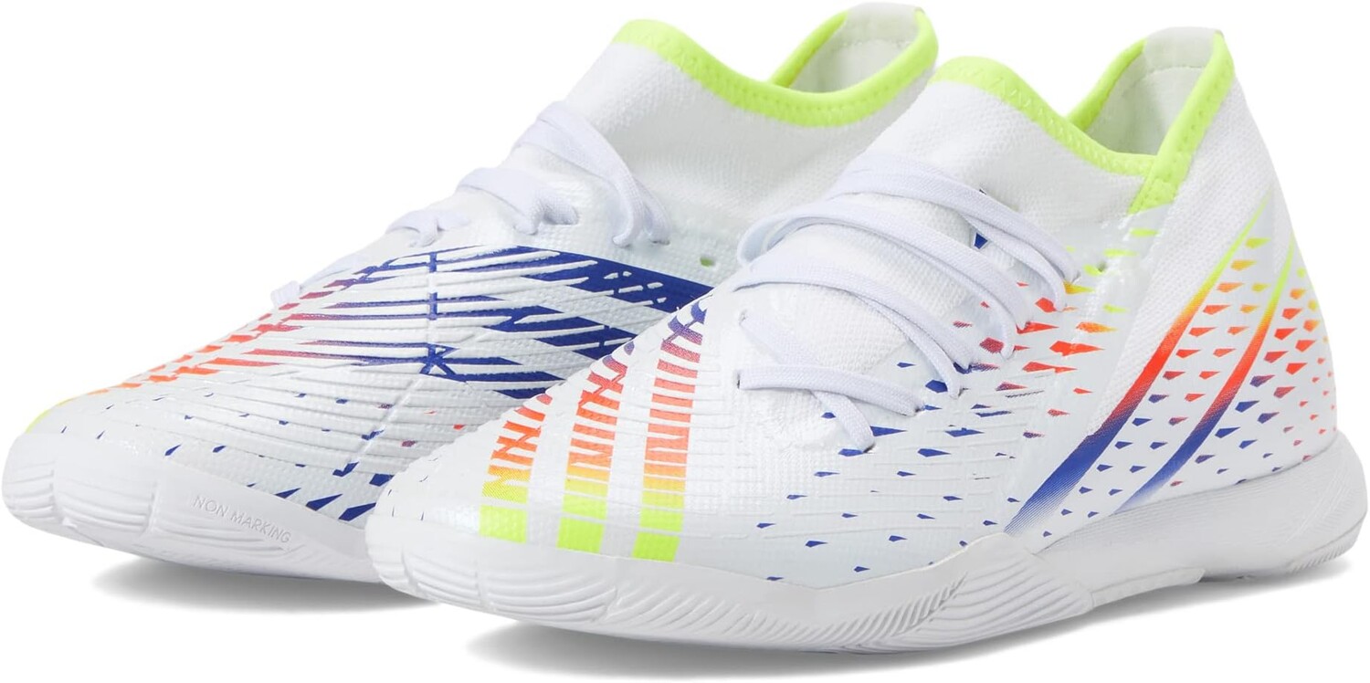

Бутсы Edge.3 Predator Indoor adidas, цвет White/Solar Yellow/Power Blue