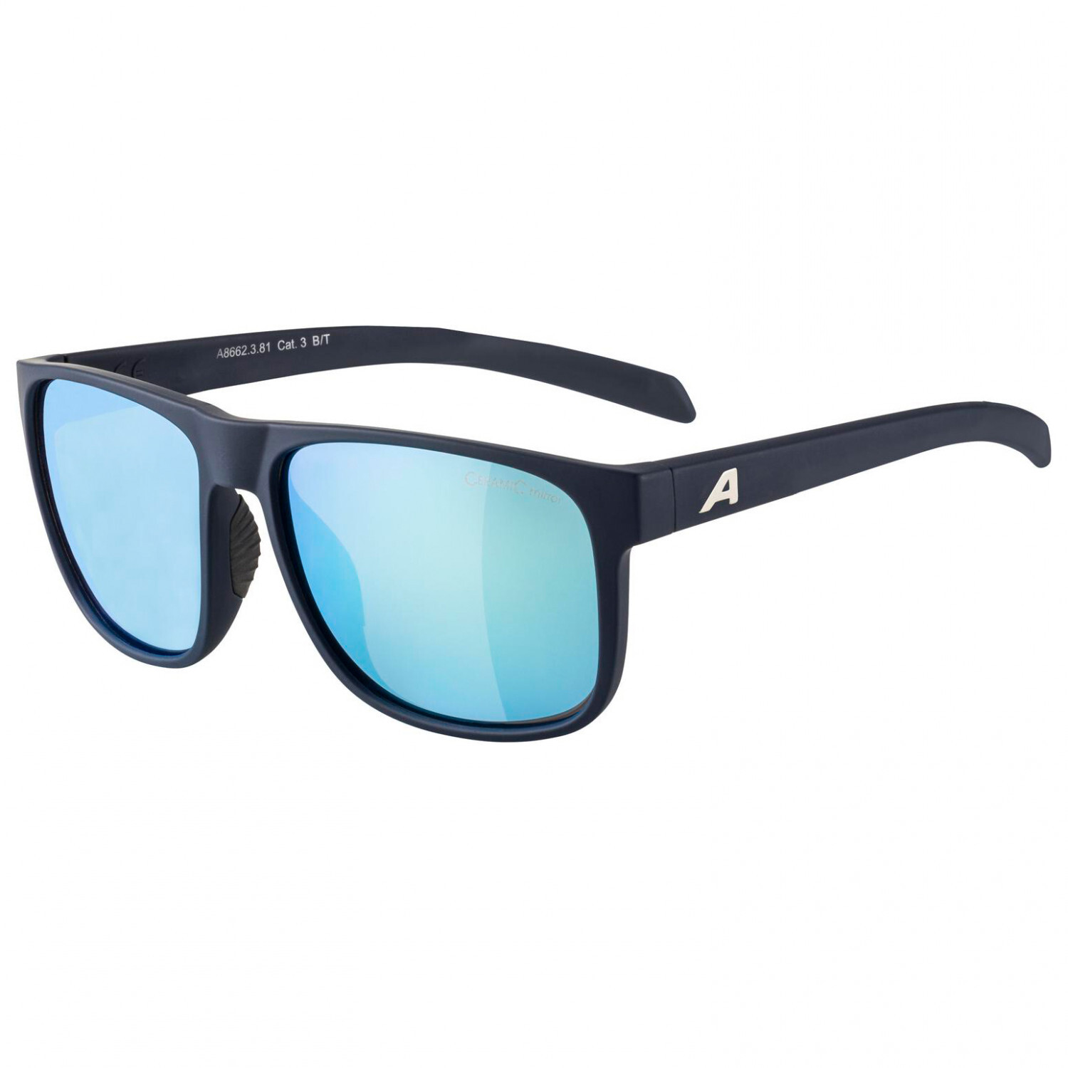 

Солнцезащитные очки Alpina Nacan III Mirror Cat 3, цвет Indigo Matt, Белый