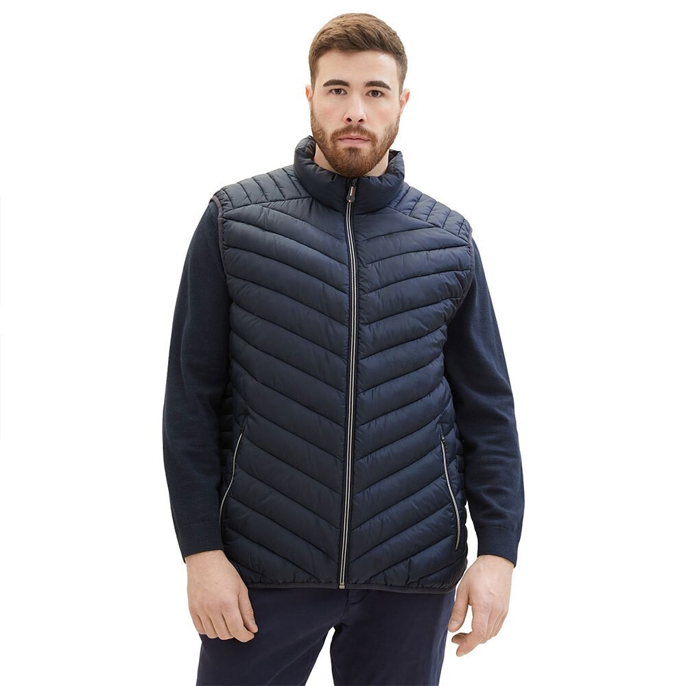 

Жилет Tom Tailor Plus Lightweight Vest, синий