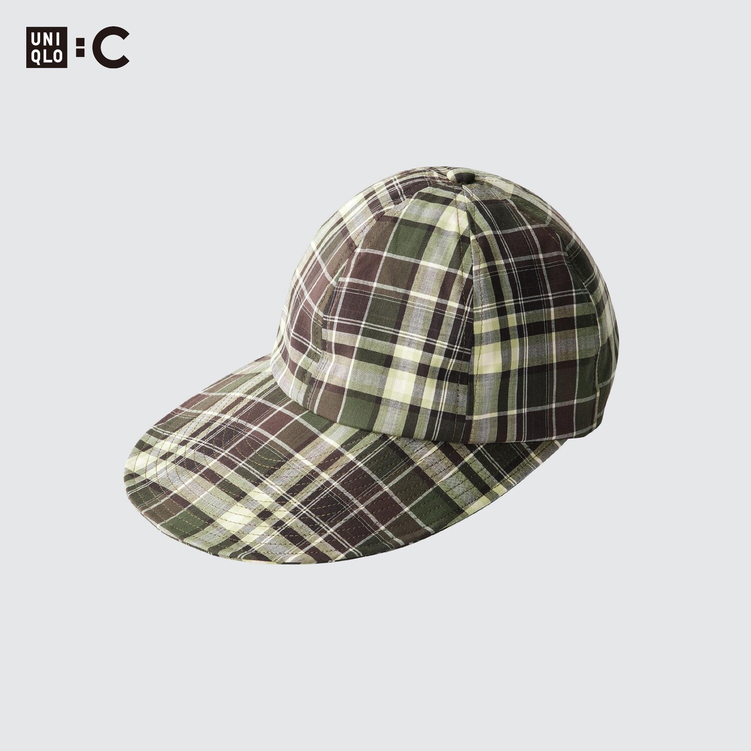 

Панама Uniqlo женская с длинными полями, оливковый