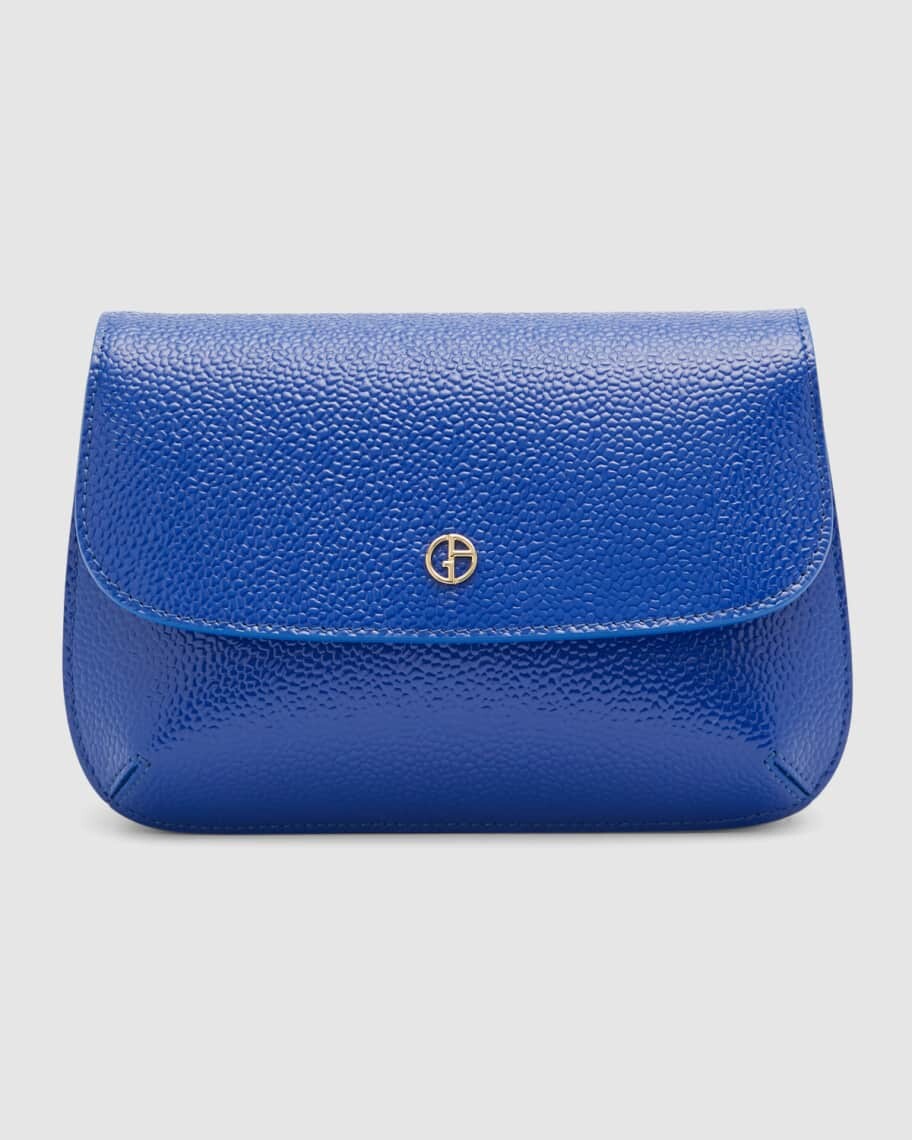 

Лакированная мини-сумка на плечо La Prima Saddle Giorgio Armani