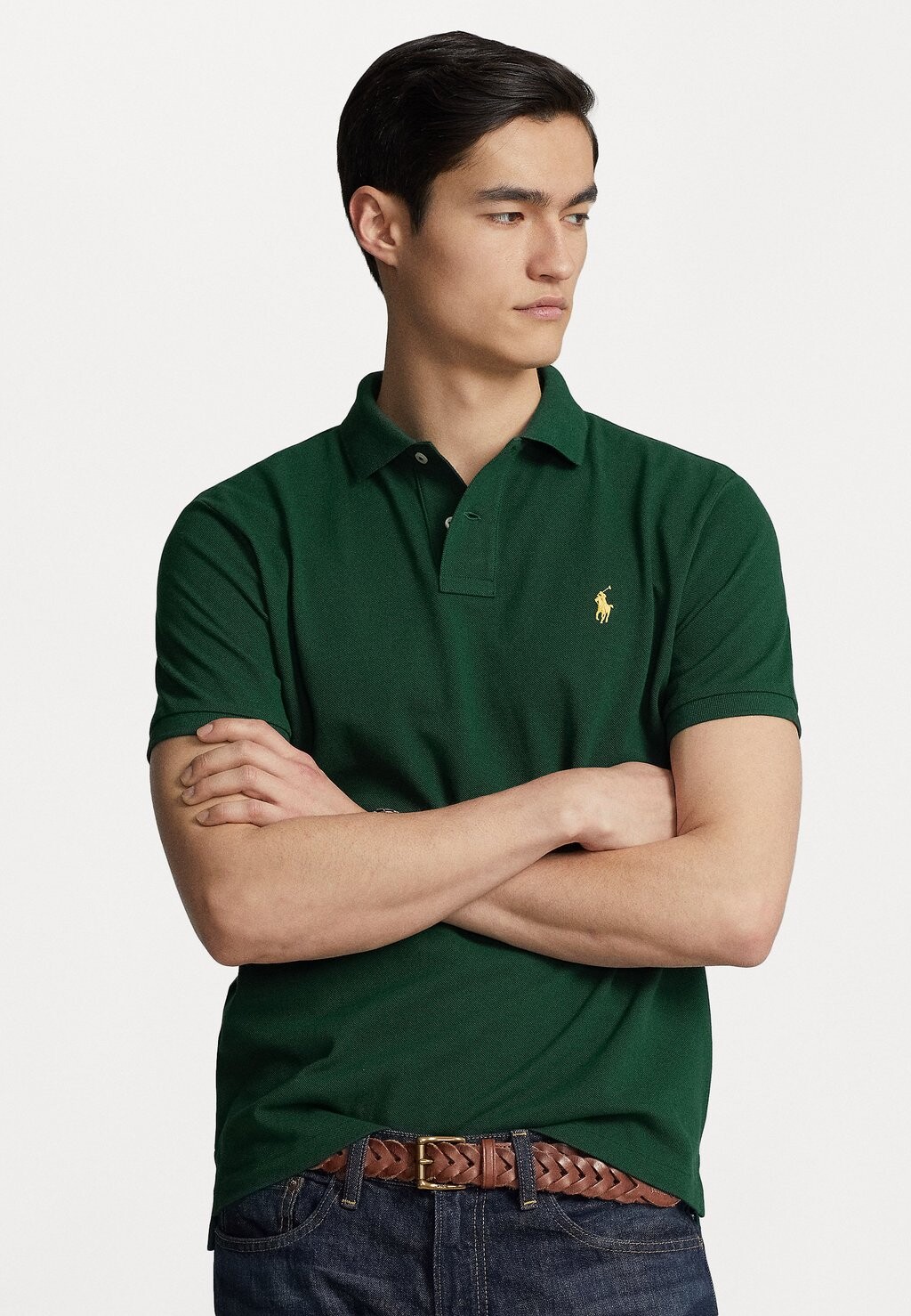 

Поло КОРОТКИЙ РУКАВ Polo Ralph Lauren, охотничий клуб зеленый