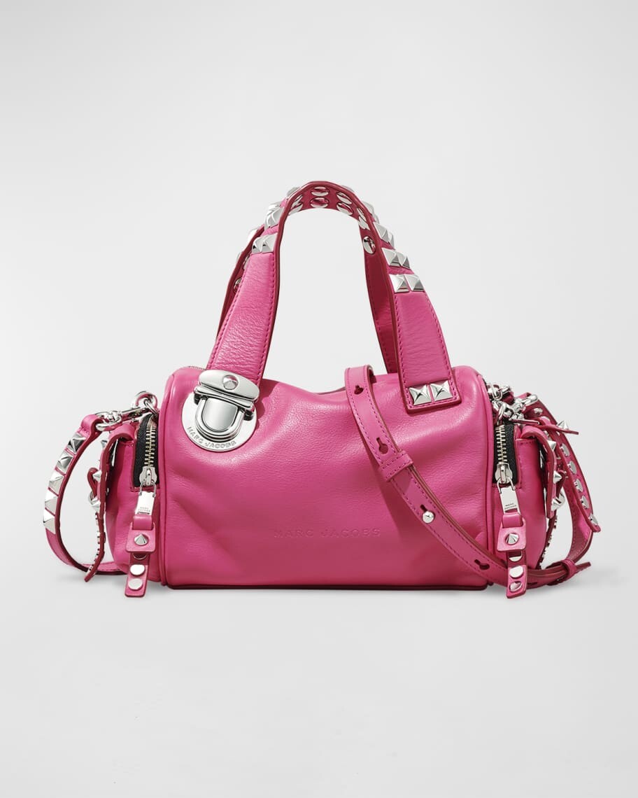 

Маленькая сумка-портфель с заклепками и замком Marc Jacobs