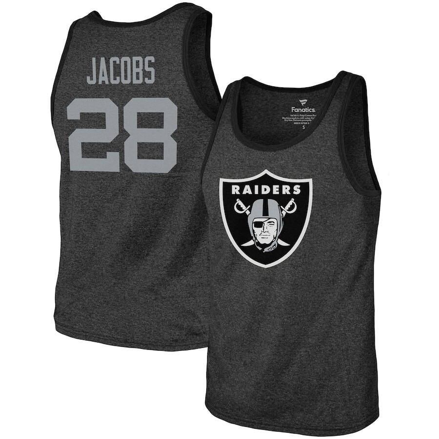 

Майка Majestic Threads Las Vegas Raiders, черный