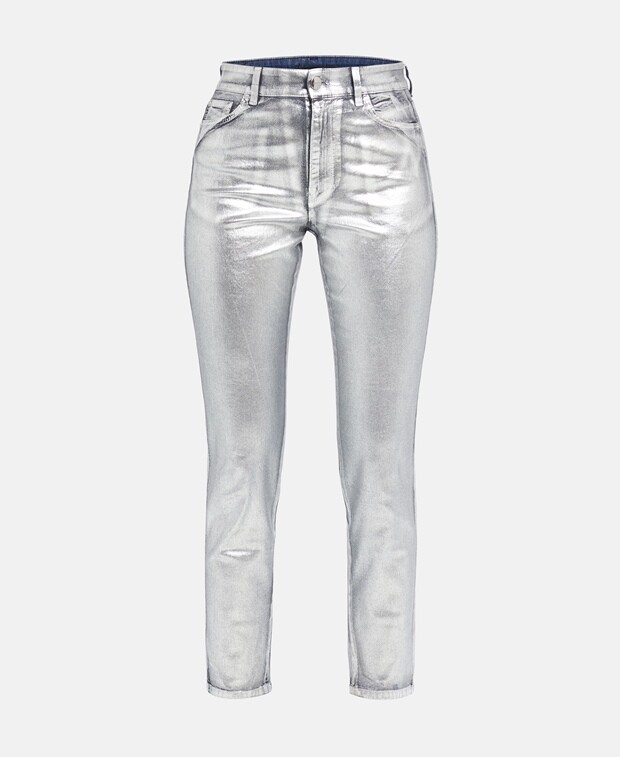 

Узкие джинсы органик Marc Cain Sports, серебряный