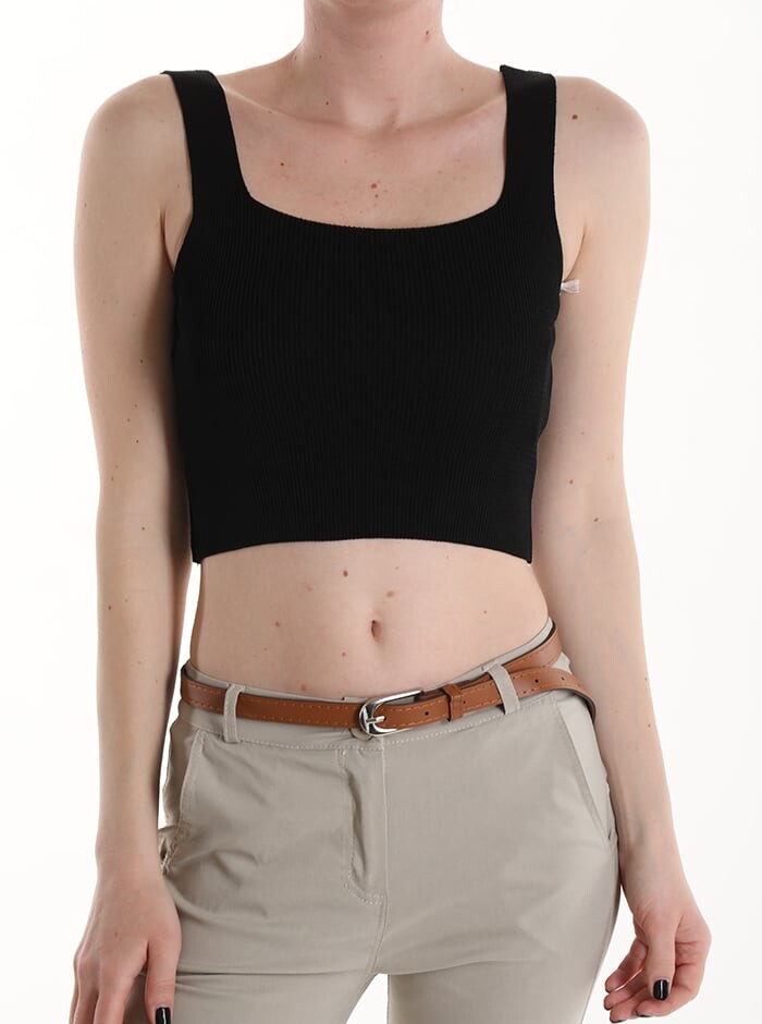 

Топ без рукавов, черный