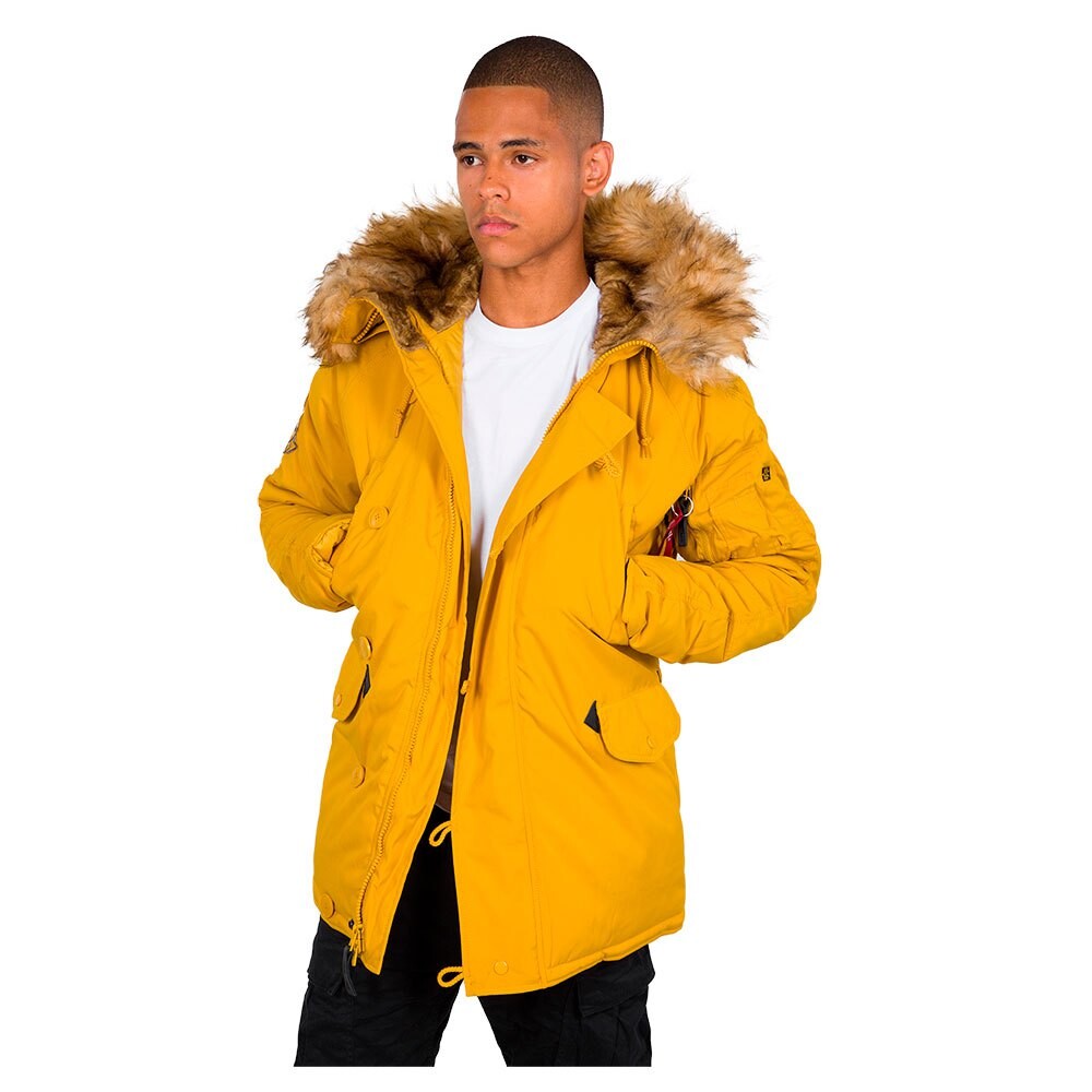 

Куртка Alpha Industries Explorer, желтый