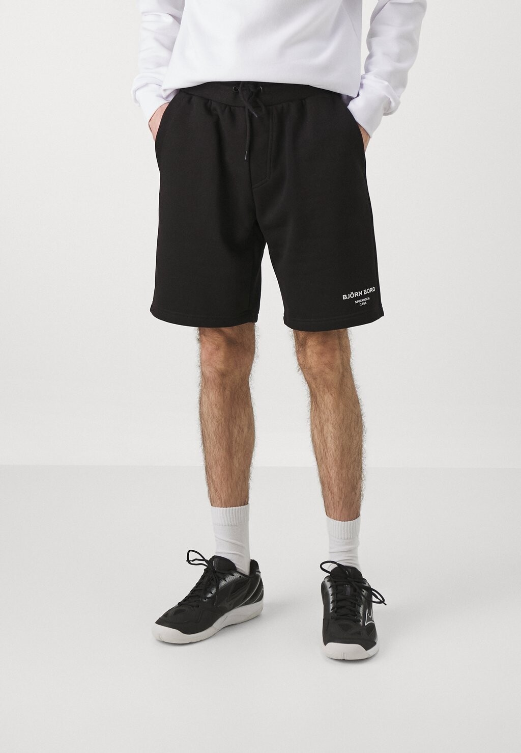 

Спортивные шорты ESSENTIAL SHORTS Björn Borg, цвет black beauty