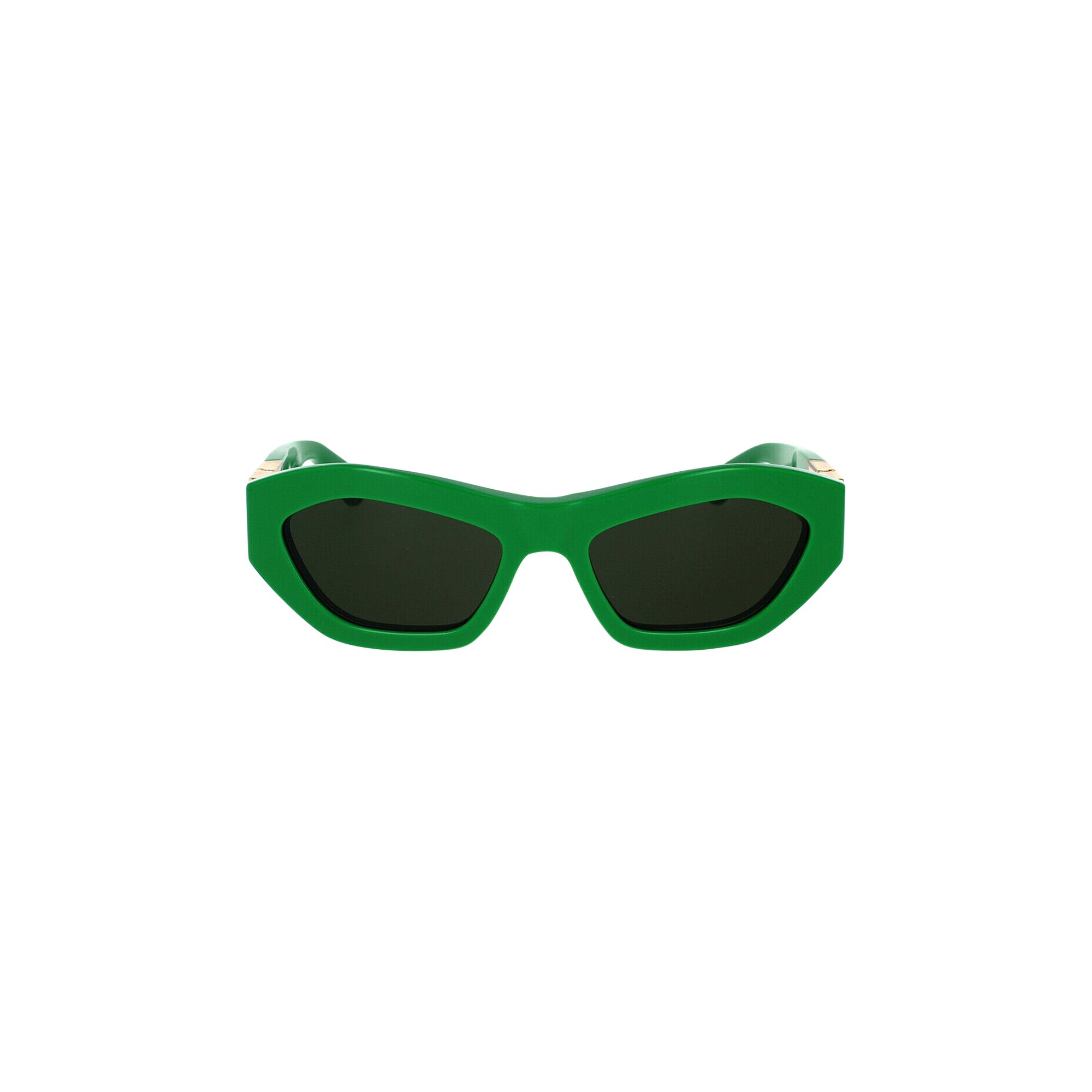 цена Солнцезащитные очки Bottega Veneta, Зеленые