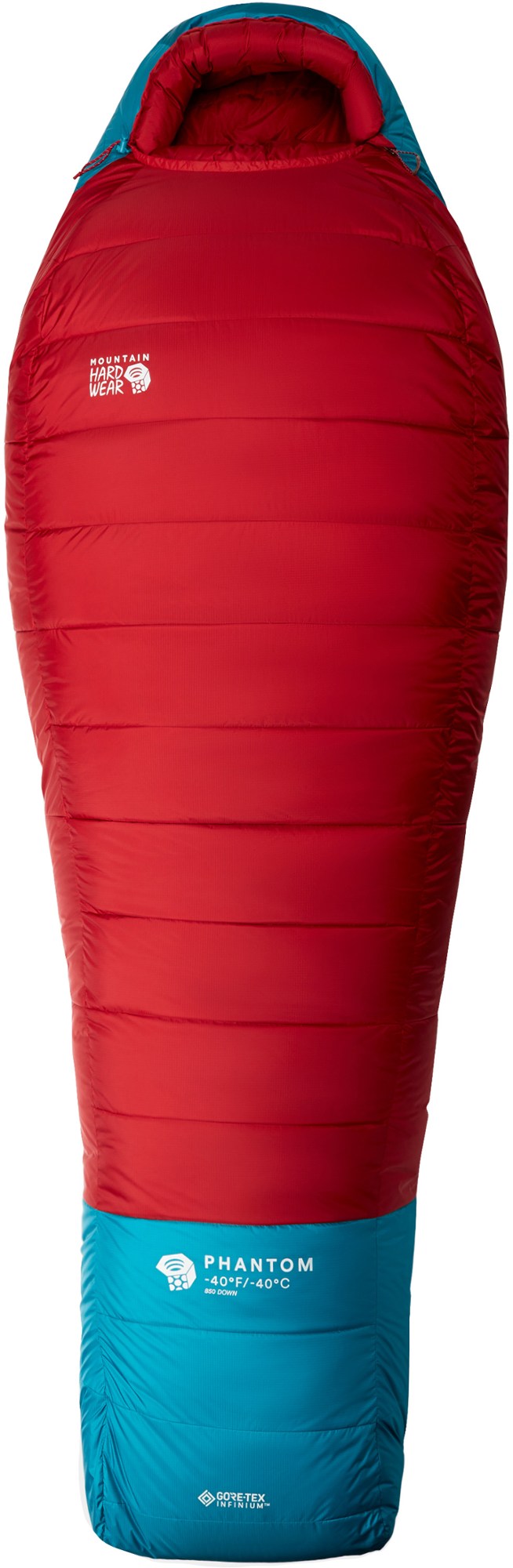цена Спальный мешок Phantom GORE-TEX -40 Mountain Hardwear, красный