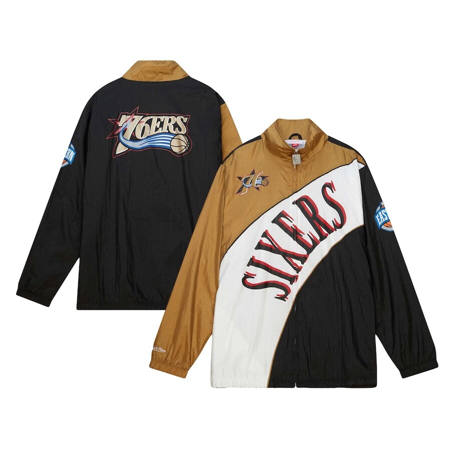 

Ветровка Mitchell & Ness Philadelphia 76Ers, белый