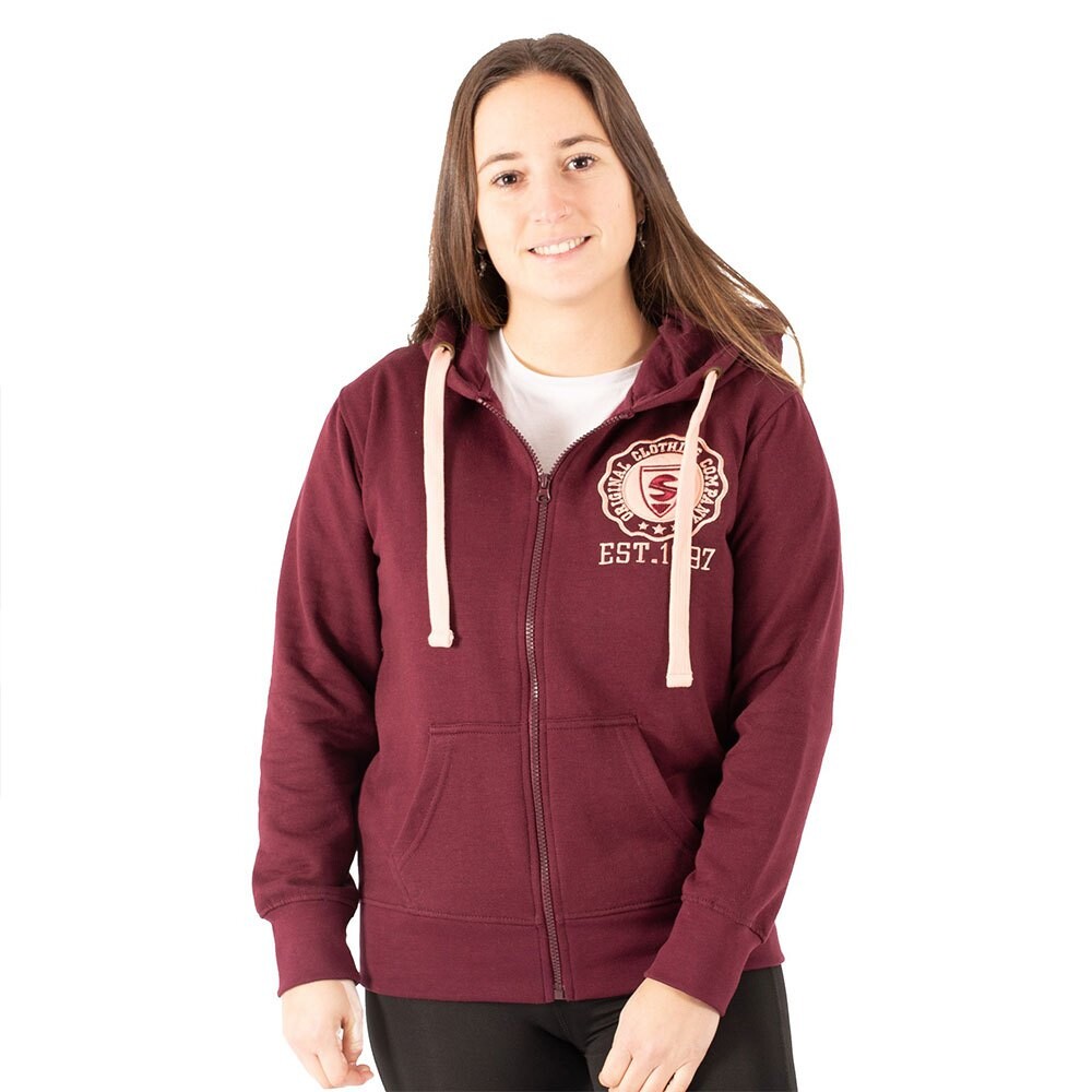 

Толстовка Softee Original Full Zip, красный