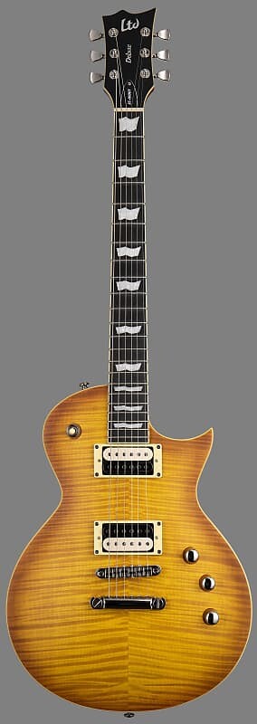 

Электрогитара ESP LTD EC1000T Flame Maple w/Fluence in Honey Burst Satin