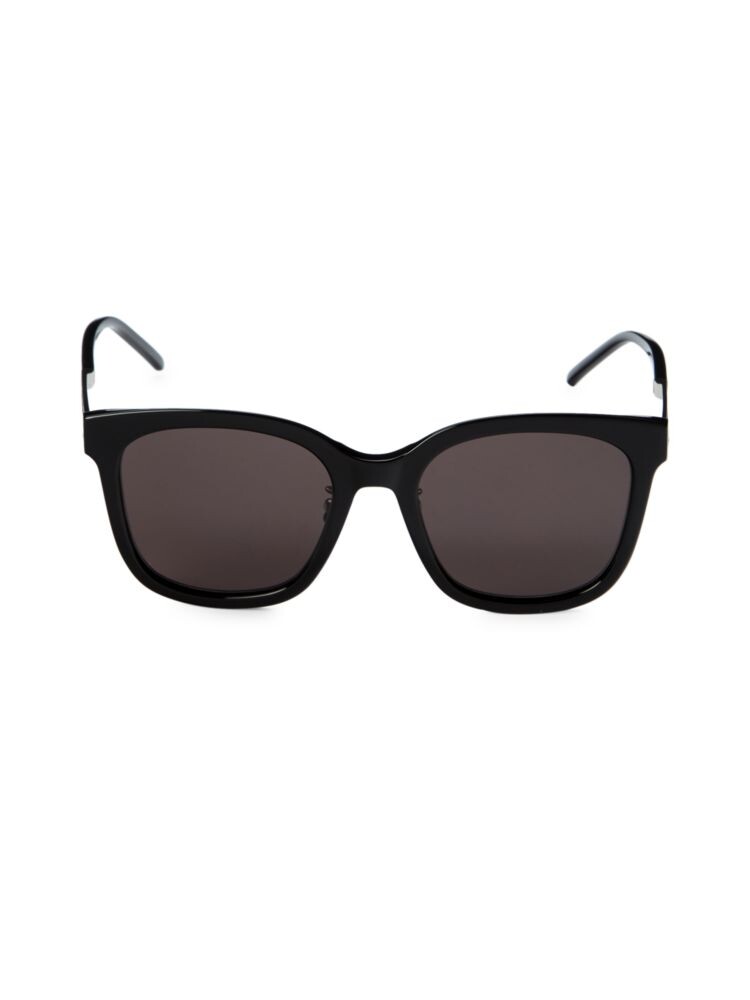 

Квадратные солнцезащитные очки 54 мм Saint Laurent, черный