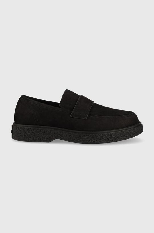 

Замшевые лоферы LOAFER NB Calvin Klein, черный