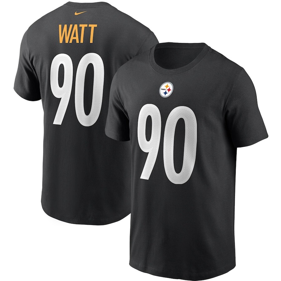 

Футболка с коротким рукавом Nike Pittsburgh Steelers, черный