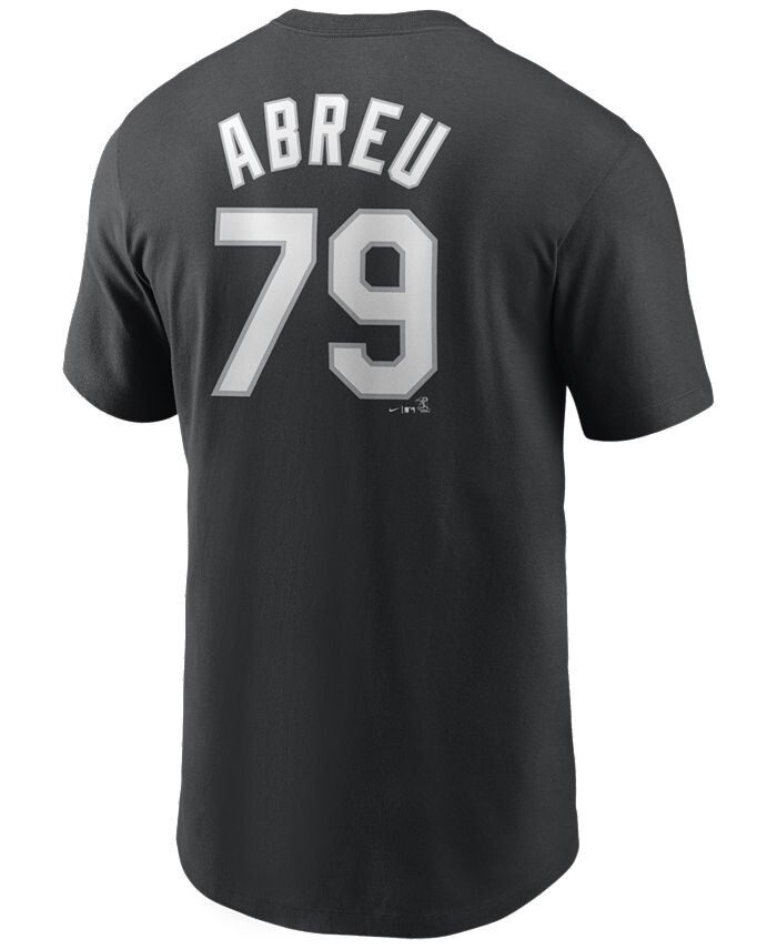 

Мужская футболка Jose Abreu Chicago White Sox с именем и номером игрока Nike, черный