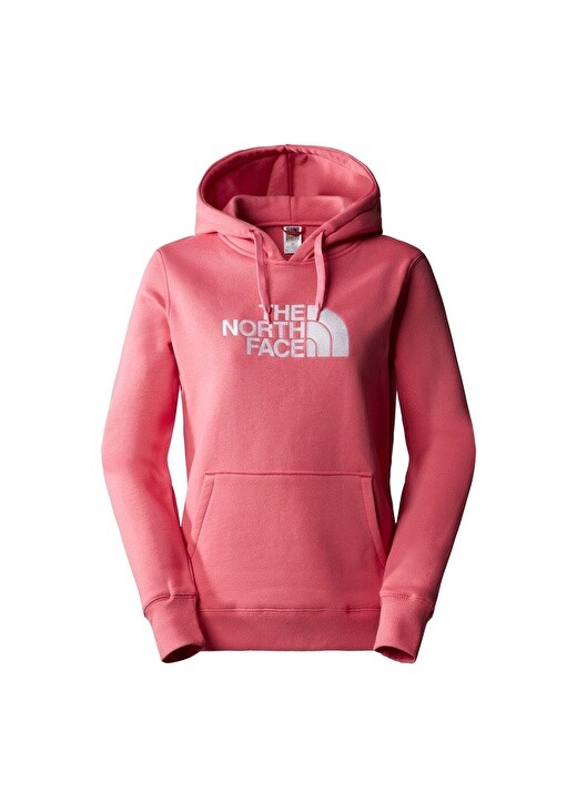 

Розовый женский свитшот с воротником с капюшоном The North Face
