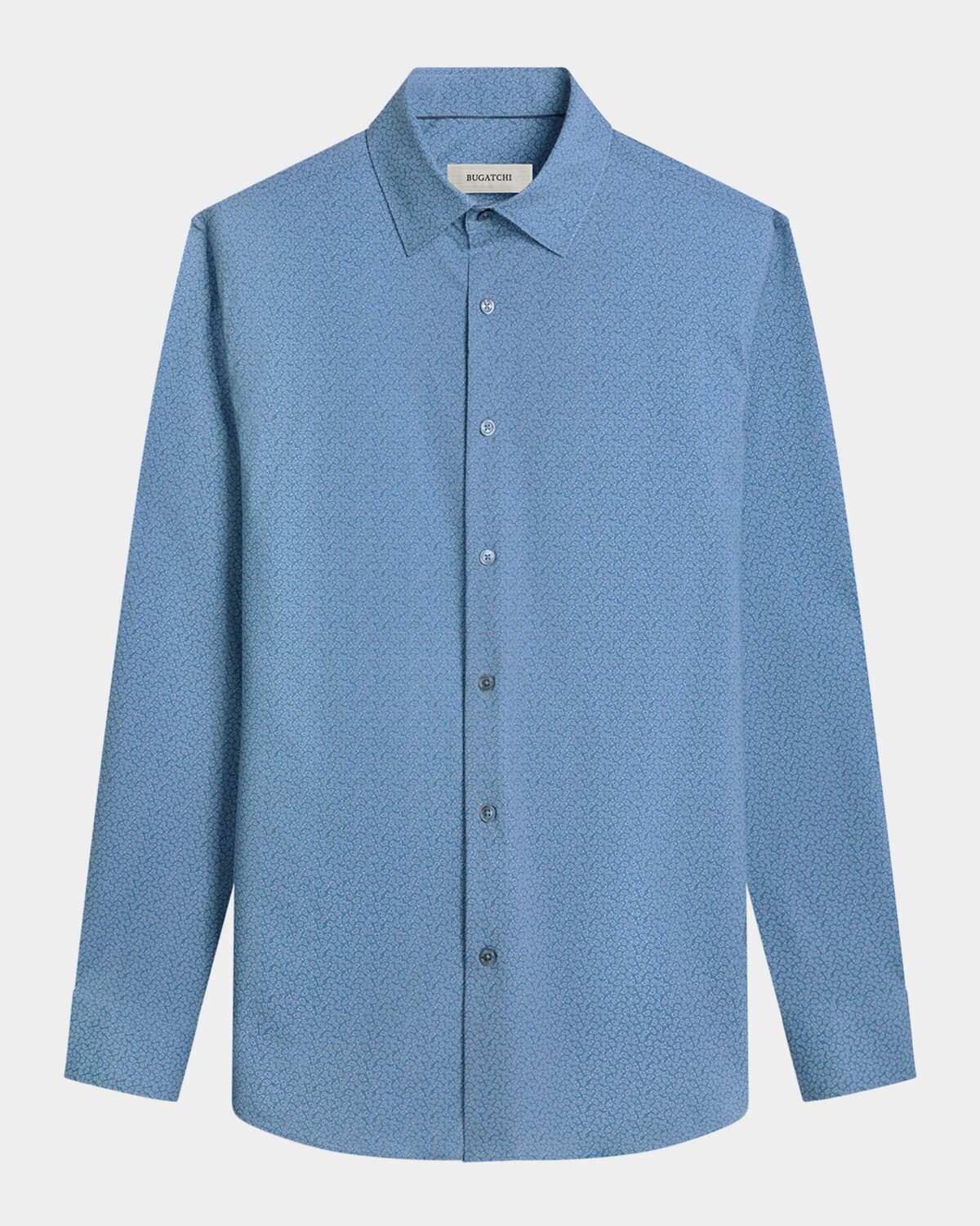 

Мужская спортивная рубашка James OoohCotton Bugatchi, цвет Night Blue