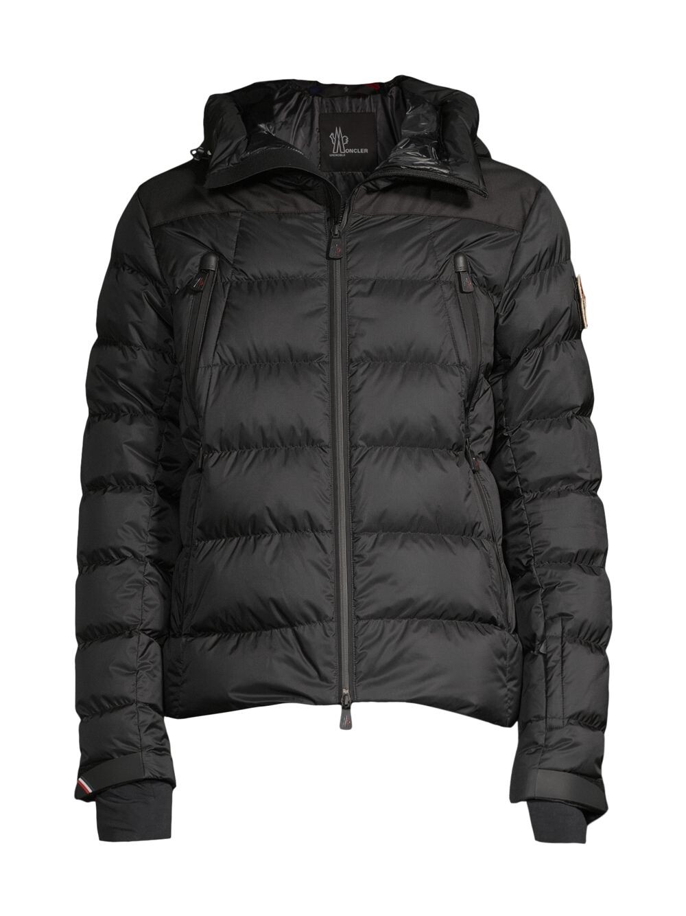 

Камурак куртка с капюшоном Moncler, черный
