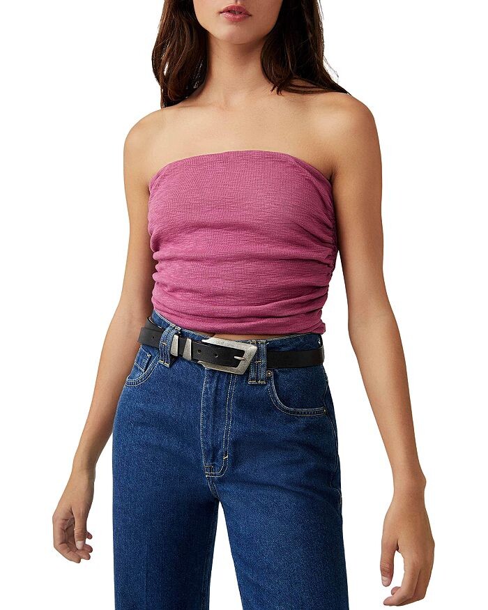 

Boulevard Хлопковый топ без рукавов Free People, фиолетовый